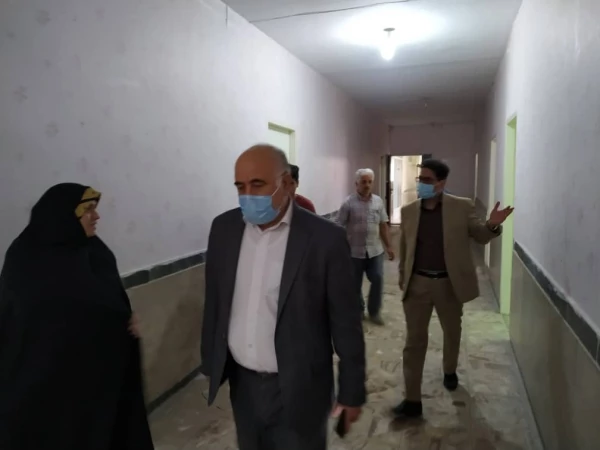 بازدید دکتر بلاغی از مرکز شهید منتظری 5