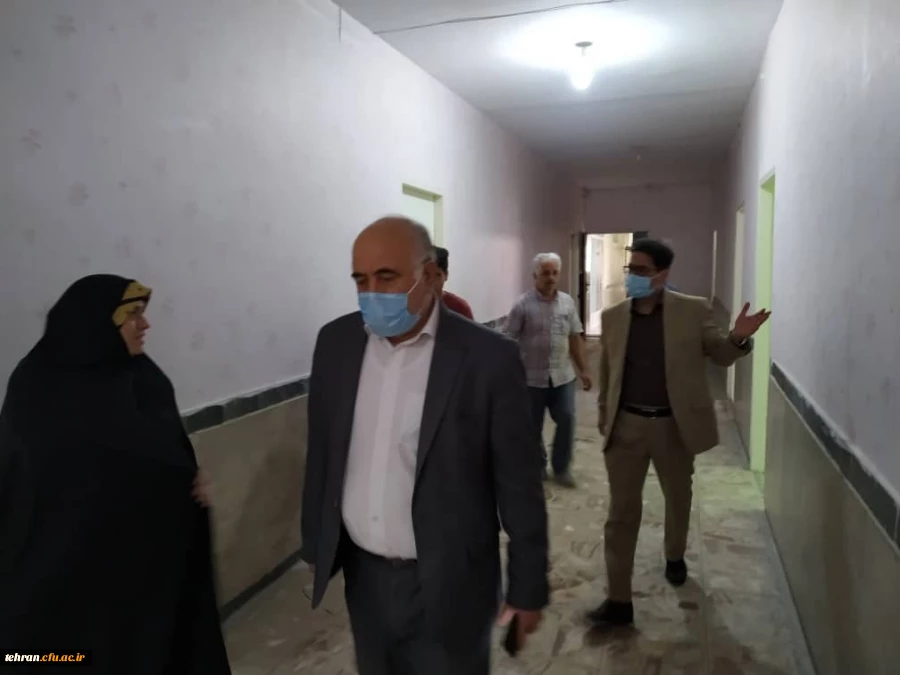 بازدید دکتر بلاغی از مرکز شهید منتظری 5