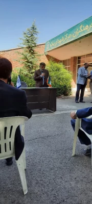 مراسم استقبال از دانشجومعلمان مرکز شهدای مکه با حضور دکتر بلاغی برگزار شد. 4