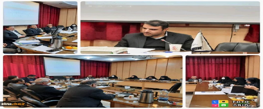 جلسه اسماعیل اولی، مدیر امور پردیس های استان تهران با مدیران پردیس ها و مراکز استان در مرکز آموزش عالی شهید شرافت 2