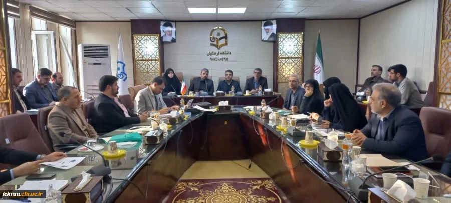 بازدید سرپرست محترم مدیریت امور پردیس های استان تهران از پردیس زینبیه 2