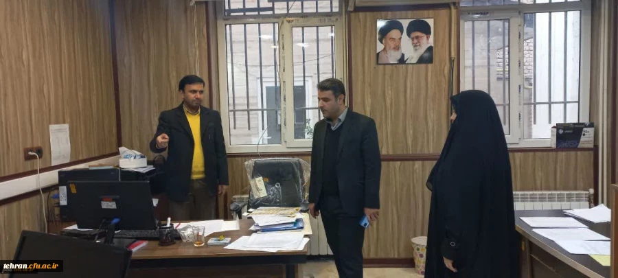 بازدید سرپرست محترم مدیریت امور پردیس های استان تهران از پردیس زینبیه 3