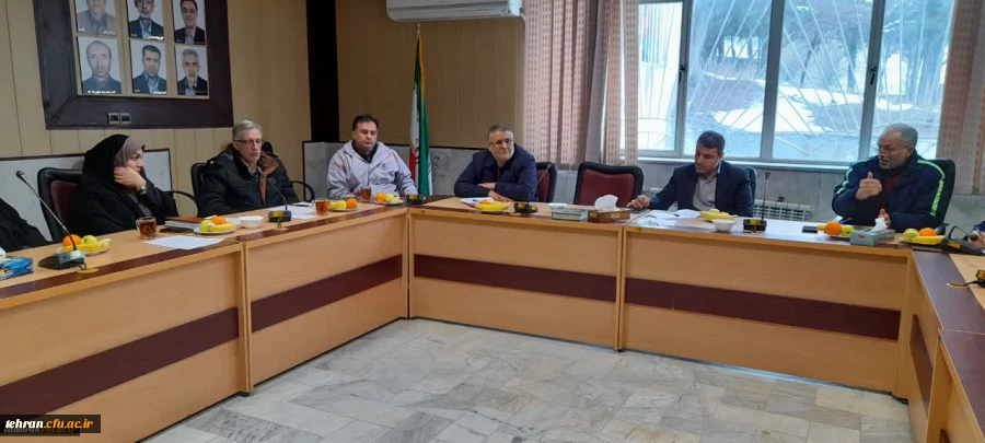 نشست شورای پردیس شهید چمران
 4