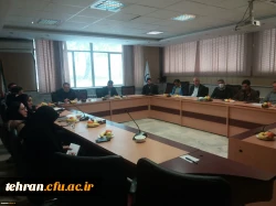 نشست شورای پردیس شهید چمران
 5