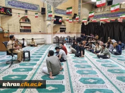 حضور دانشجومعلمان پردیس شهید مفتح شهرری در اعتکاف 4