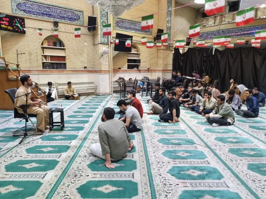 حضور دانشجومعلمان پردیس شهید مفتح شهرری در اعتکاف 4