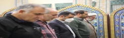 حضور رییس دانشگاه فرهنگیان در مراسم اعتکاف مسجد جامع خرمشهر باغ موزه انقلاب اسلامی و دفاع مقدس 2