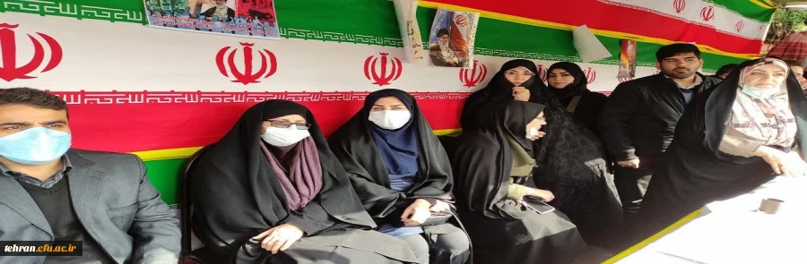 حضور پرشور اساتید، کارکنان و دانشجومعلمان ولایت مدار دانشگاه فرهنگیان استان تهران 3