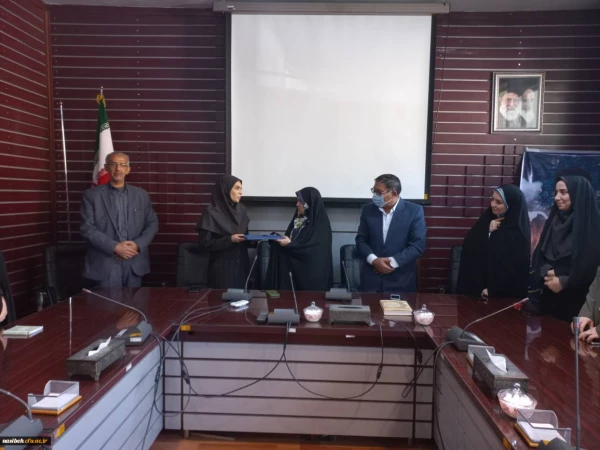 مراسم تودیع و معارفه معاونت آموزشی پردیس نسیبه 5