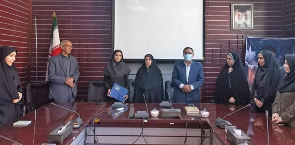 مراسم تودیع و معارفه معاونت آموزشی پردیس نسیبه 6