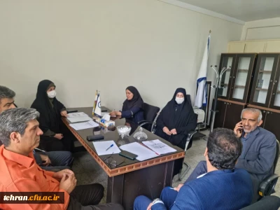 برگزاری جلسه ستاد داخلی دهمین جشنواره تدریس برتر مدیریت امور پردیس های استان 