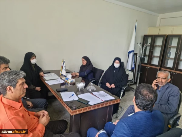 برگزاری جلسه ستاد داخلی دهمین جشنواره تدریس برتر مدیریت امور پردیس های استان  2