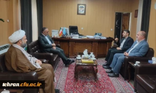 نشست رییس سازمان مدیریت و برنامه ریزی استان تهران با سرپرست امور پردیس های استان تهران