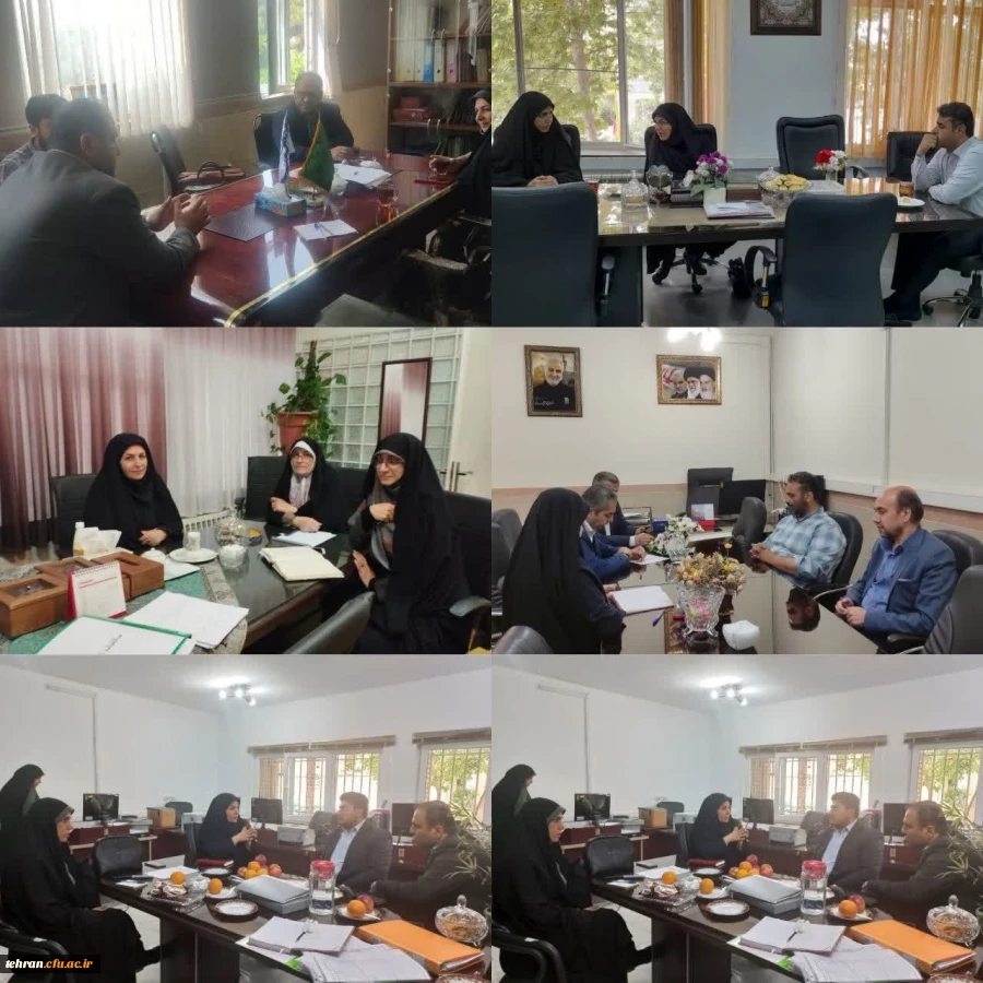 حضور و بازدید ناظر فعالیت های فرهنگی دانشگاه فرهنگیان در مراکز و پردیس های استان تهران
 2