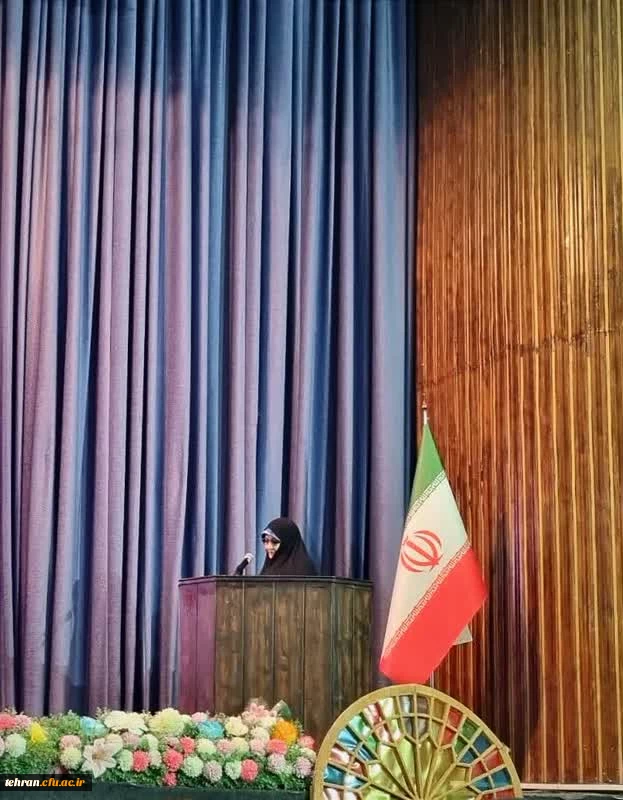 حضور انسیه خرعلی در دانشگاه فرهنگیان به مناسبت روز دختر 3