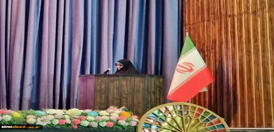 حضور انسیه خرعلی در دانشگاه فرهنگیان به مناسبت روز دختر 5