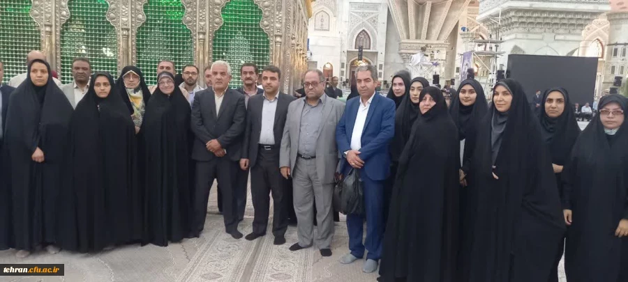 حضور مدیریت امور پردیس های استان تهران در مراسم تجدید میثاق دانشگاهیان با آرمان های حضرت امام خمینی(ره)
 3