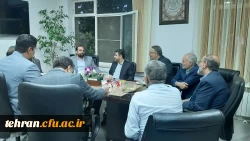 دیدار سرپرست مدیریت امور پردیس های استان تهران با اعضای شورای شهر تهران و شهردار منطقه چهار تهران 5