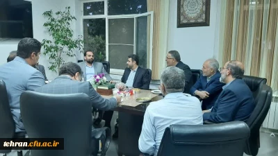 دیدار سرپرست مدیریت امور پردیس های استان تهران با اعضای شورای شهر تهران و شهردار منطقه چهار تهران