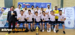 قهرمانی تیم فوتسال استان تهران در لیگ کشوری فوتسال دانشجو معلمان پسر دانشگاه فرهنگیان 2