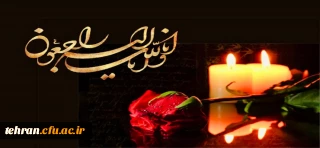 پیام  تسلیت

همکار گرامی جناب آقای دکتر حسین نژاد