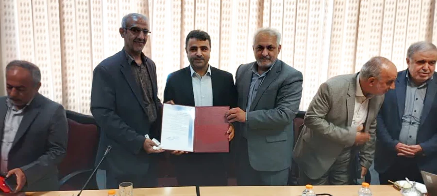 مراسم تودیع و معارفه معاون جدید توسعه منابع و امور دانشجویی مدیریت امور پردیس های استان تهران 2