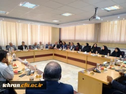 مراسم تودیع و معارفه معاون جدید توسعه منابع و امور دانشجویی مدیریت امور پردیس های استان تهران 5