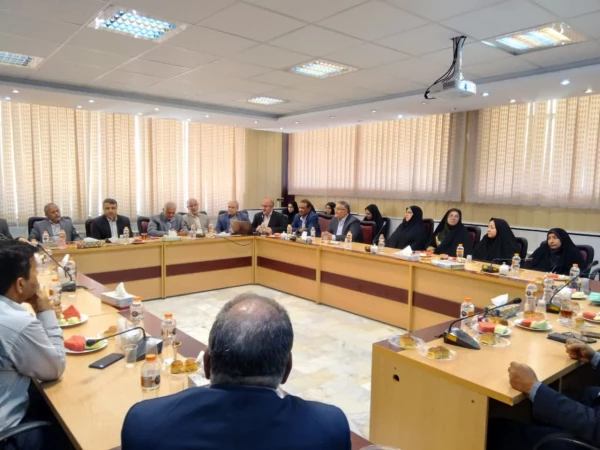 مراسم تودیع و معارفه معاون جدید توسعه منابع و امور دانشجویی مدیریت امور پردیس های استان تهران 5