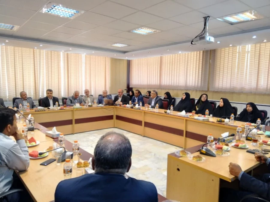 مراسم تودیع و معارفه معاون جدید توسعه منابع و امور دانشجویی مدیریت امور پردیس های استان تهران 5