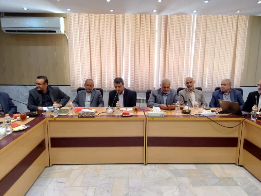 مراسم تودیع و معارفه معاون جدید توسعه منابع و امور دانشجویی مدیریت امور پردیس های استان تهران 6