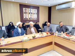 مراسم تودیع و معارفه معاون جدید توسعه منابع و امور دانشجویی مدیریت امور پردیس های استان تهران 7