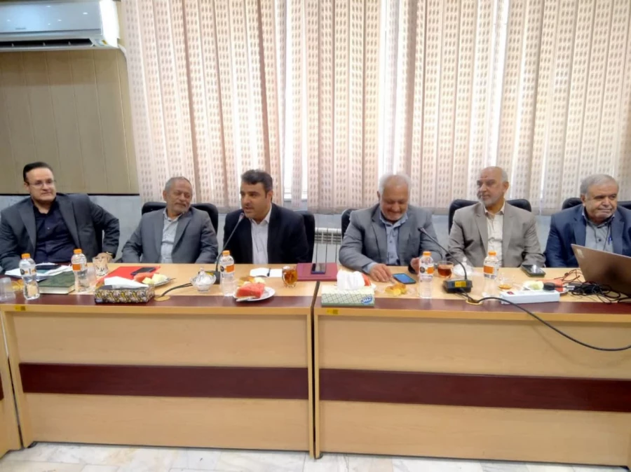 مراسم تودیع و معارفه معاون جدید توسعه منابع و امور دانشجویی مدیریت امور پردیس های استان تهران 8