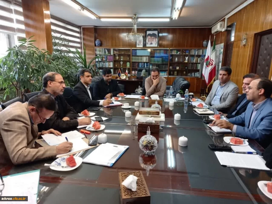 تشکیل جلسه جهت افزایش فضای دانشگاه فرهنگیان فی مابین دانشگاه فرهنگیان استان تهران و آموزش وپرورش استان تهران 2