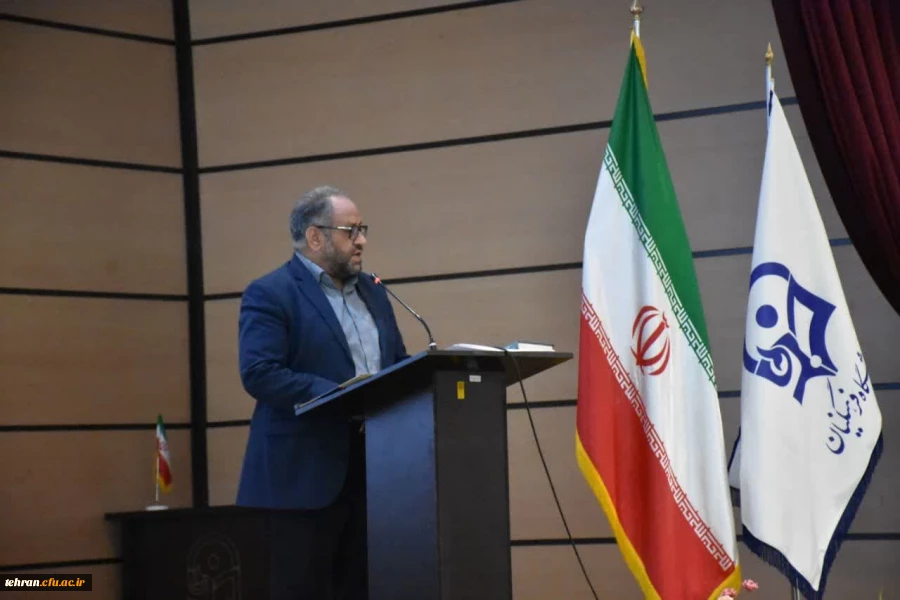 مراسم تکریم  و معارفه مسؤول دفتر نهاد نمایندگی مقام معظم رهبری دانشگاه فرهنگیان استان تهران 9