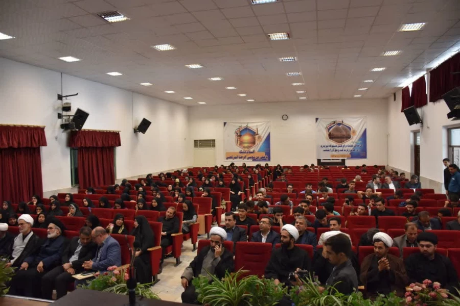 مراسم تکریم  و معارفه مسؤول دفتر نهاد نمایندگی مقام معظم رهبری دانشگاه فرهنگیان استان تهران 6