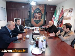 دیدار با اقای حبیب کاشانی عضو شورای شهر تهران به منظور استفاده بهینه از ظرفیت های شهری  2