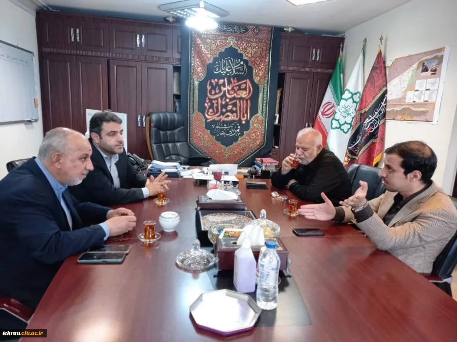 دیدار با اقای حبیب کاشانی عضو شورای شهر تهران به منظور استفاده بهینه از ظرفیت های شهری  2