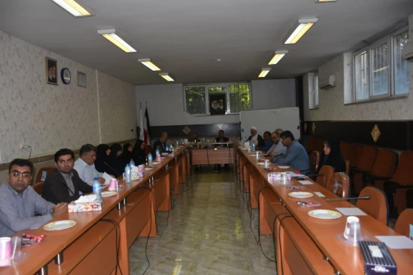 تشکیل ششمین جلسه شورای مدیران دانشگاه فرهنگیان استان تهران در پردیس شهید مفتح شهرری 4