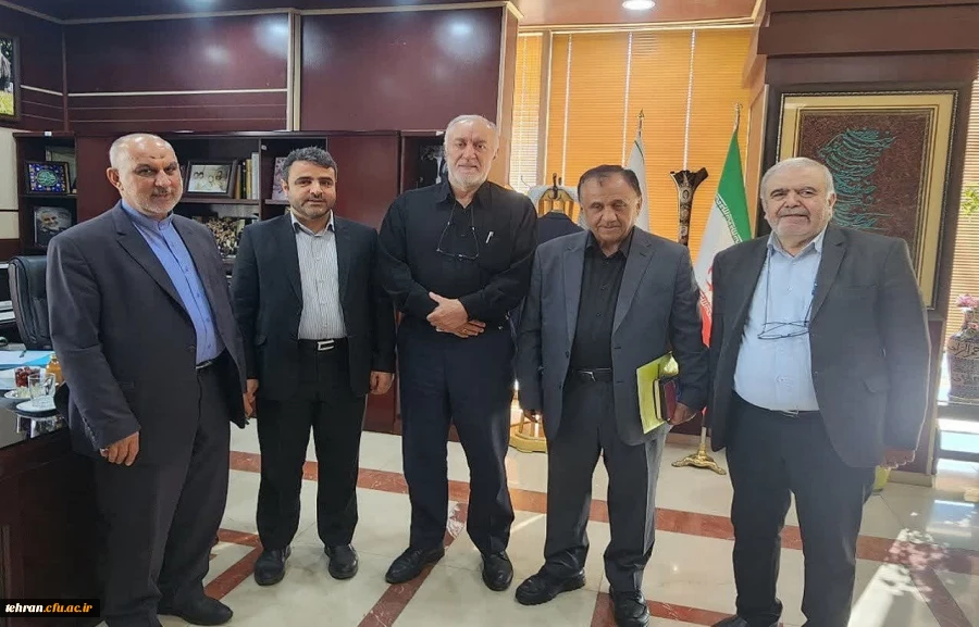 دیدار مدیران دانشگاه فرهنگیان استان تهران با استاندار تهران  2