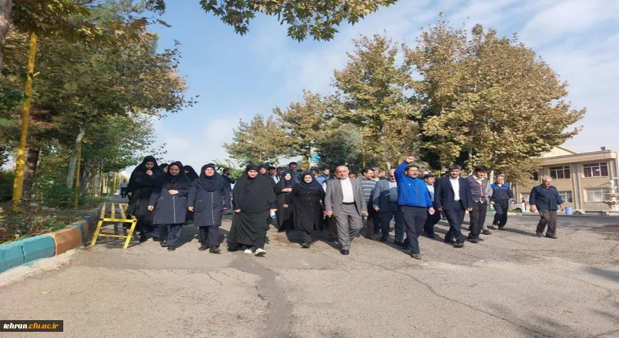 تجمع اعتراضین اساتید،کارکنان خدوم مدیریت استان تهران  در محکومیت  جنایات رژیم غاصب صهیونیستی 2