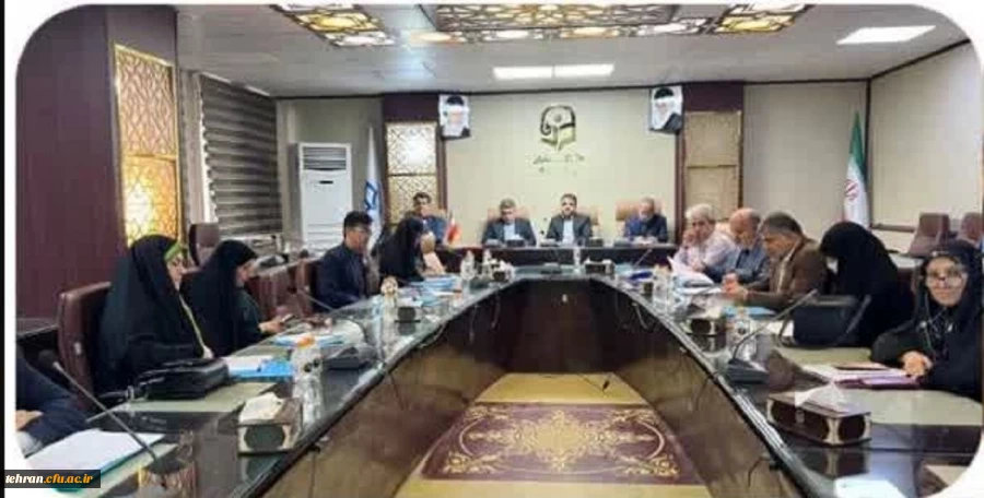 جلسه شورای مدیران دانشگاه فرهنگیان استان تهران با حضور دکتر ابراهیمی سرپرست معاونت نظارت و ارزیابی و تضمین کیفیت 2