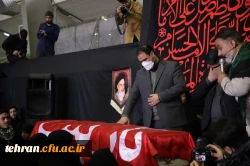 مراسم وداع با دانشجو معلم شهیده فائزه رحیمی در نسیبه 2