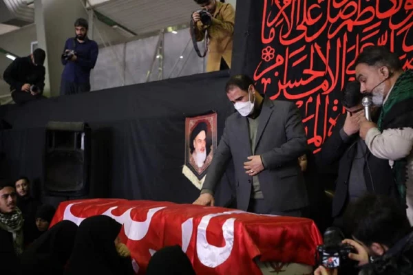 مراسم وداع با دانشجو معلم شهیده فائزه رحیمی در نسیبه 2