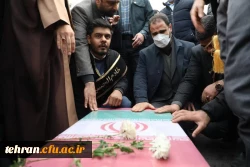 مراسم وداع با دانشجو معلم شهیده فائزه رحیمی در نسیبه 7