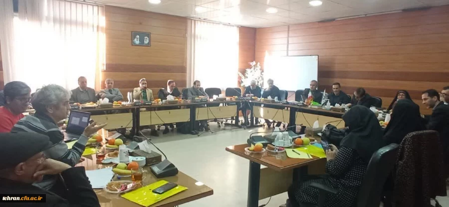 برگزاری جلسه مدیران گروه آموزشی استان تهران 3