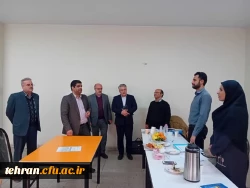 بازدید دکتر غیاثی و هیات همراه از فرایند ارزیابی آزمون استخدامی 2