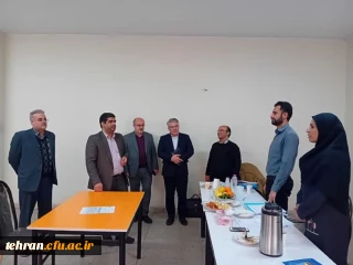 بازدید دکتر غیاثی ریاست داشنگاه فرهنگیان و هیات همراه از فرایند ارزیابی آزمون استخدامی