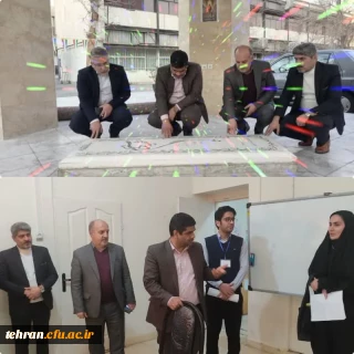 بازید از فرایند ارزیابی تکمیلی آزمون استخدامی توسط دکتر غیاثی ریاست دانشگاه فرهنگیان و هیات همراه 