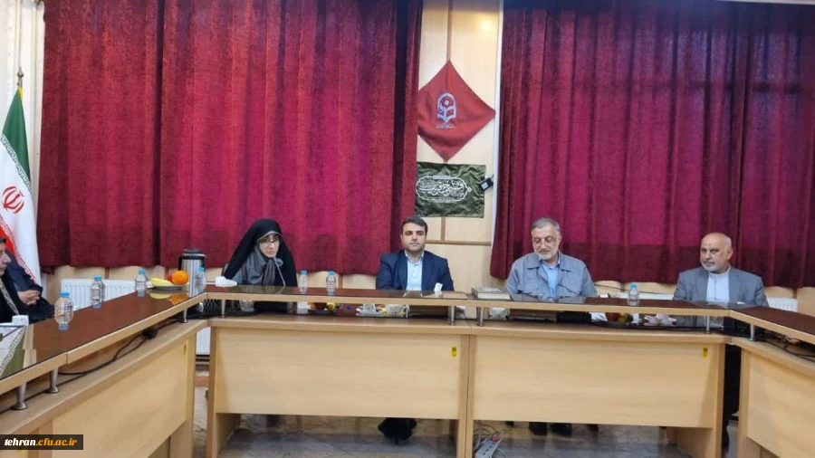 حضور شهردار محترم شهر تهران در مرکز آموزش عالی شهید شرافت 3