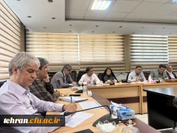 جلسه هم اندیشی مدیران گروه های آموزشی دانشگاه فرهنگیان استان تهران در خصوص برگزاری آزمون های هماهنگ نیمسال دوم سال تحصیلی 1402-1403 3